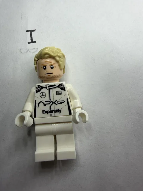 LEGO Speed Champions APXGP Team Race Car from F1 The Movie LEGO Minifigure