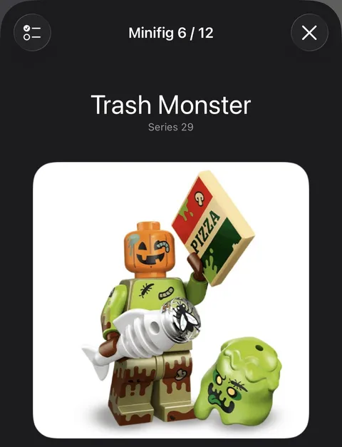 LEGO  Series 29 Collectible Minifigures 71052 - Trash Monster  (IN STOCK)