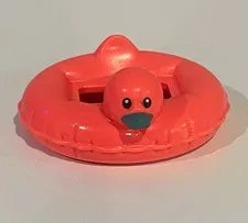 Genuine LEGO Duck Swim Ring Float Pink Coral Pool Beach Accessory Replacement