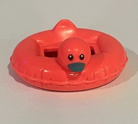 Genuine LEGO Duck Swim Ring Float Pink Coral Pool Beach Accessory Replacement