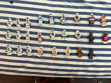 LEGO Star Wars Clone Trooper Minifigure Lot w/ Blasters & Accessories