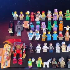 65 Official Lego Minifigures 