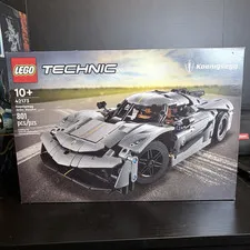 LEGO Technic 42173 Koenigsegg Jesko Absolut 801 pcs V8 Twin Turbo 9 Speed