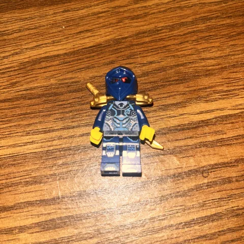 🎈 LEGO Silver medium azure Body Armor Ultra agents logo Black Tie Ninjago