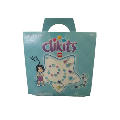 Y2K Lego CLIKITS Jewels N Clips NEW-SEALED 7509 Retired Rare Oop