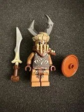 LEGO Gundabad Orc General Leader (Sword & Shield) Minifigure - Hobbit - New