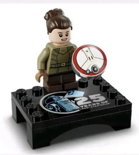 *NEW* LEGO Star Wars - Young Leia Minifigure - 75392 - 25th Anniversary Stand