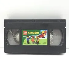 LEGO Creator 4177 VHS 2001 Replacement Tape Only Rare Tested No Sleeve Read