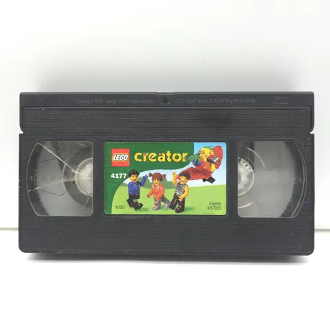 LEGO Creator 4177 VHS 2001 Replacement Tape Only Rare Tested No Sleeve Read