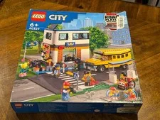 NEW LEGO City 60329 School Day Set New Set - Retired Damaged Box