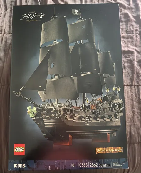 LEGO Icons Captain Jack Sparrow’s Pirate Ship 10365 – 2,862 pcs – 18+ – New in B