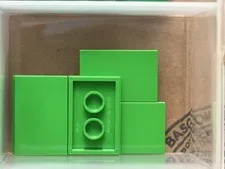 LEGO Parts - Bright Green Tile 2 x 3 - No 26603 - QTY 5