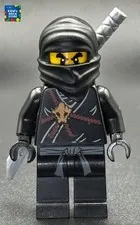 Lego Ninjago The Golden Weapons Cole Minifigure njo0006