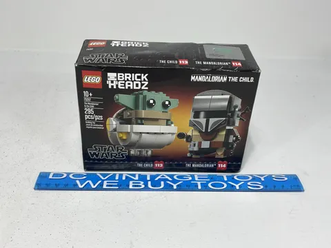 LEGO Star Wars BrickHeadz 75317 -The Mandalorian & the Child -NEW Sealed