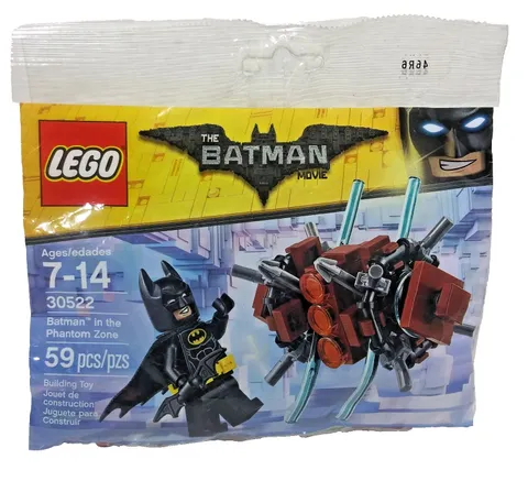 LEGO Batman Movie Batman in the Phantom Zone Polybag 30522  NEW SEALED 59 pcs