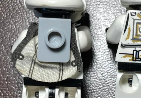 LEGO Star Wars Minifigure Stormtrooper Sandtrooper lot of 2 Squad Leader Genuine