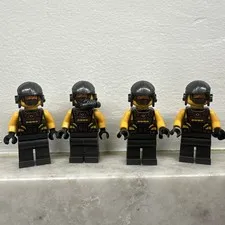 LEGO Minifigure AIM AGENT Lot of 4 - Super Heroes NICE