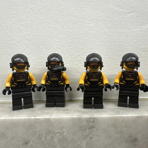 LEGO Minifigure AIM AGENT Lot of 4 - Super Heroes NICE