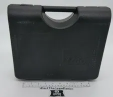 Vintage 1997 Black Lego Brick Parts Storage Carrying  Tote Project Case Only 