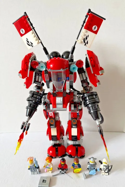 LEGO The LEGO Ninjago Movie: FIRE MECH #70615 - 100% Complete~2017
