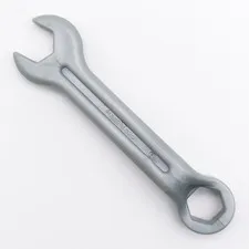 LEGO DUPLO Wrench Tool Workshop Building Site Silver Grey 47509
