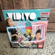 LEGO VIDIYO Punk Pirate BeatBox 43103 Complete Set 73 pcs 16 BeatBits Age 7+