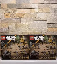 2x Lego Star Wars - 327th Star Corps Clone Troopers Battle Pack [75431] Lot
