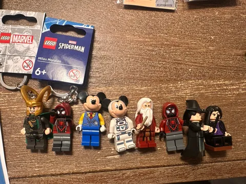LEGO Minifigure Lot Disney Marvel Harry Potter Mickey Loki Miles Dumbledore