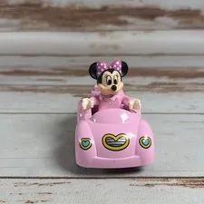 LEGO Duplo Disney Minnie Mouse Pink Car Vehicle Replacement Figure Used
