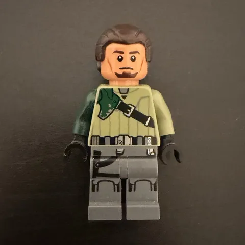 Lego Star Wars - Kanan Jarrus Brown Hair - sw0602 - 75084 75141 Rebels Jedi