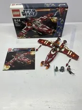LEGO Star Wars: Republic Striker-class Starfighter (9497) with minifigures, BA, original packaging
