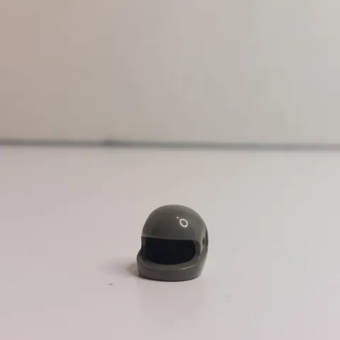 LEGO Minifigure Dark Bluish Gray Motorcycle Knight Helmet Part 2446 Genuine LEGO