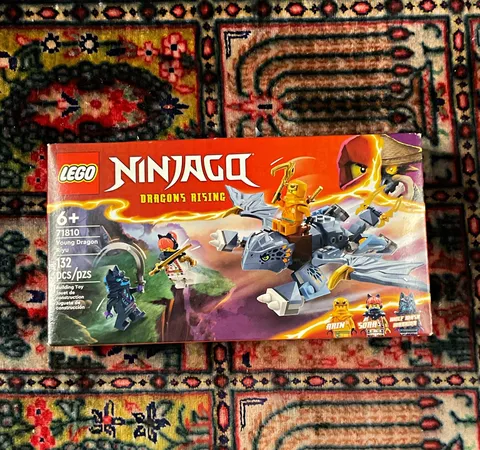 LEGO NINJAGO Dragons Rising Young Dragon Riyu 71810 Complete Set 132pc 6+