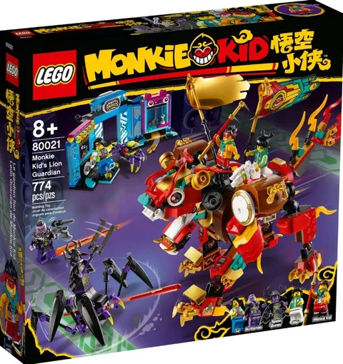 LEGO Monkie Kid 80021 Monkie Kid's Lion Guardian Building Set New Sealed