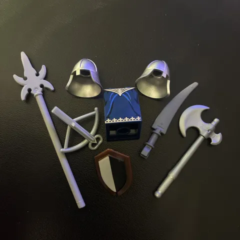 Vintage Lego Castle Knights Viking Weapon Accessories  X8
