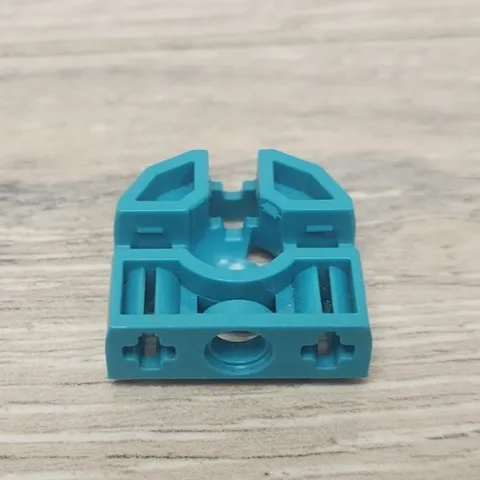 Lego 32172 Dark Turquoise Technic Pin Connector Block 3 x 3 x 1 Piece Part
