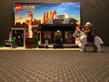 100% complete LEGO Western: Sheriff's Lock-Up (6755) w/ instructions: no box