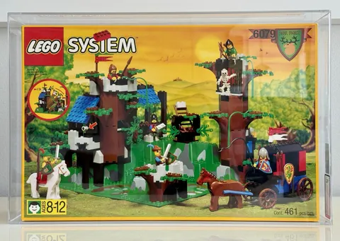LEGO 6079 Dark Forest Fortress (1996) AFA 80+ Graded New Sealed Vintage + Rare