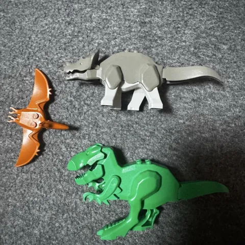 LEGO Jurassic World Dinosaur Set Triceratops Pteranodon T Rex