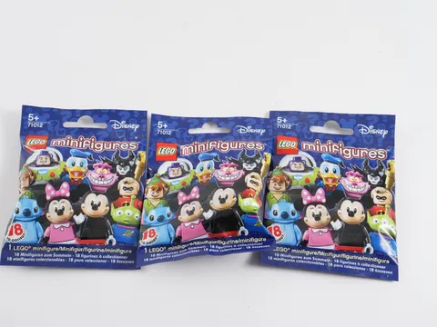 LEGO No. 71012 Minifigures Lot Of 3 Different Unopened Bags