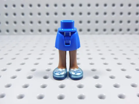 LEGO Friends Female Girl Blue Skirt Legs Pants Minifig BT