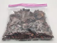 1 Lb of Assorted Lego Brown Pieces