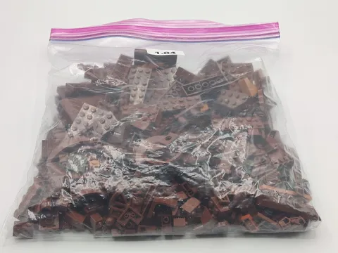 1 Lb of Assorted Lego Brown Pieces