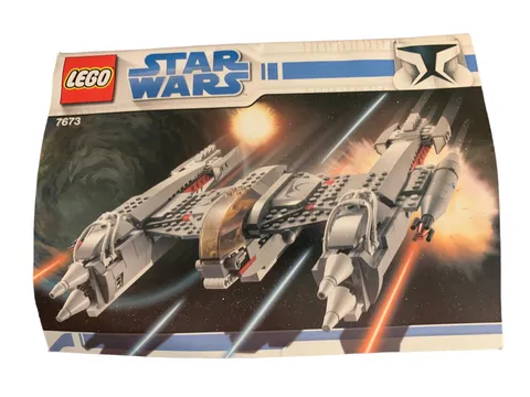 Lego Star Wars MagnaGuard Starfighter (7673) RETIRED Manual Book Instructions 