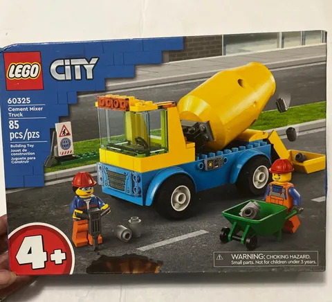 Lego City #60325 - Cement Truck Mixer - 85 pieces, NEW & SEALED Read