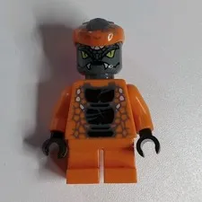 LEGO Ninjago Snike Minifigure Orange 9448