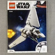 Lego 75302 Star Wars Imperial Shuttle Instruction Manual ONLY Disney