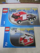 Lego City Building Instructions Instruction 7239 Part 1 and 2part 1 and 2