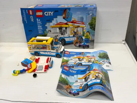 LEGO CITY: Ice-Cream Truck (60253) With Manual - Incomplete