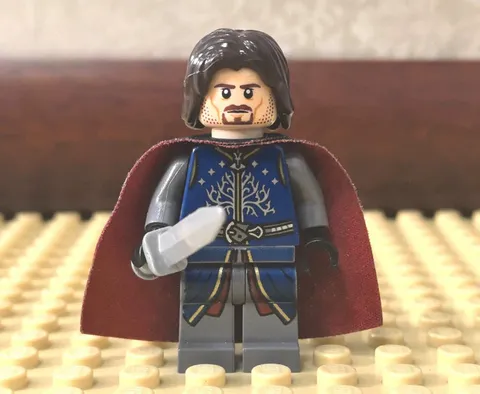 Genuine Lego lor066 Minifig Figurine:Aragorn Fast Shipping!